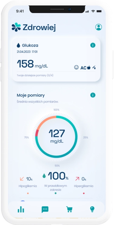 Zdrowiej mobile app